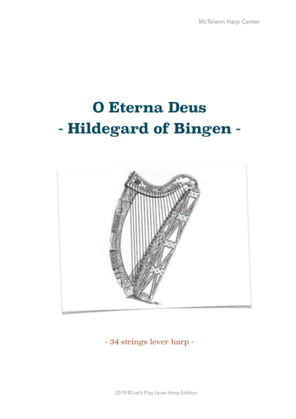 O Eterna Deus - Hildegard Of Bingen - beginner & 27 String Harp | McTelenn Harp Center image number null