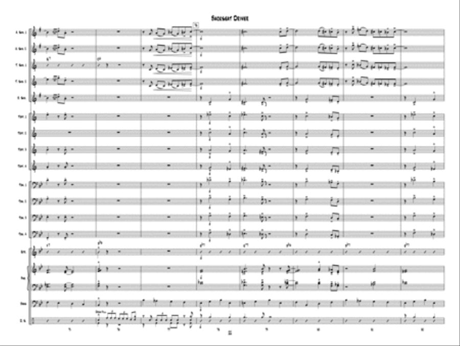 Backseat Driver Jazz Ensemble scores gallery preview page 11