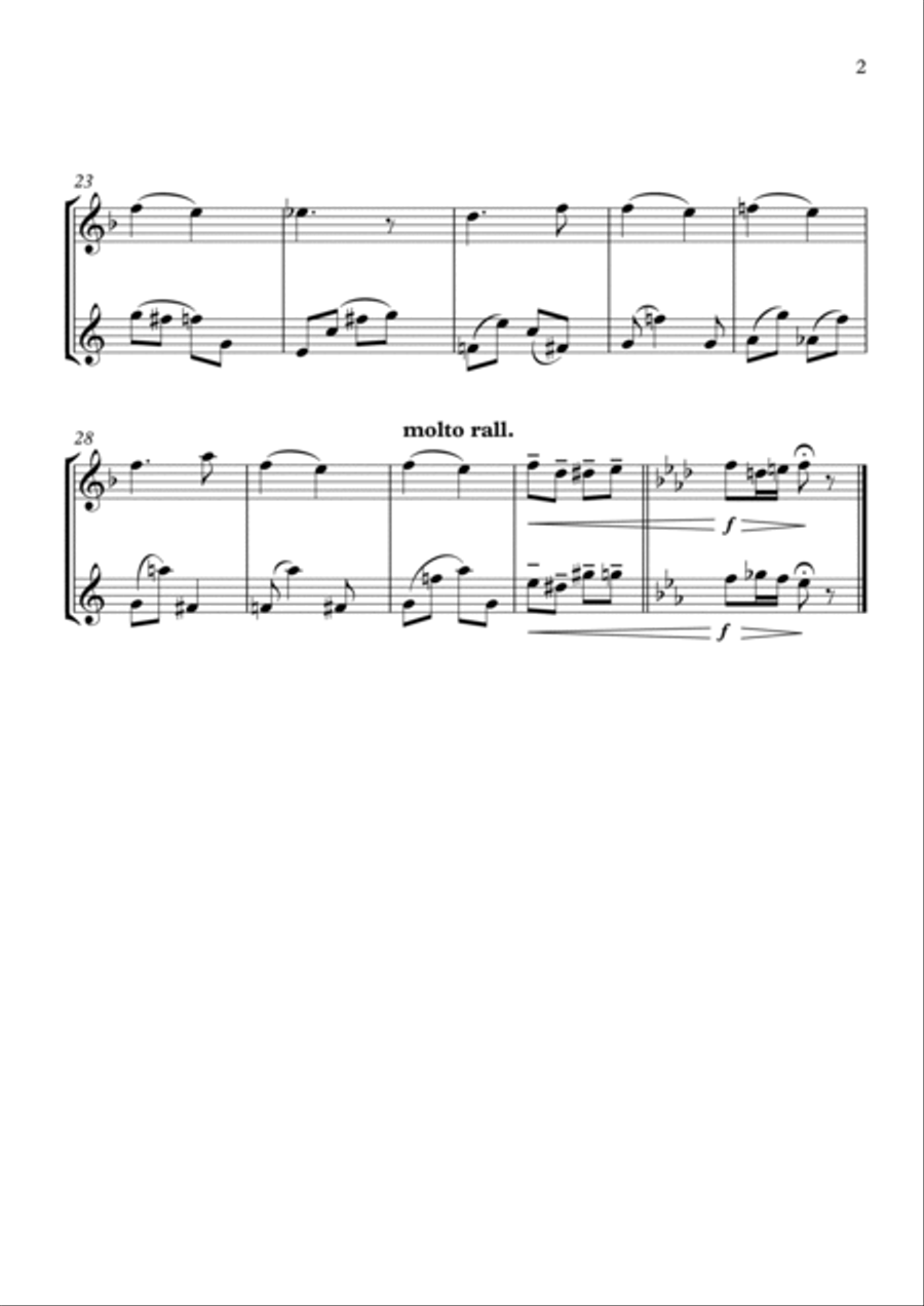 Carlo Francesco Defranceschi: Or va tu sù che se' valente (ES-23-034) Soprano Saxophone scores gallery preview page 4