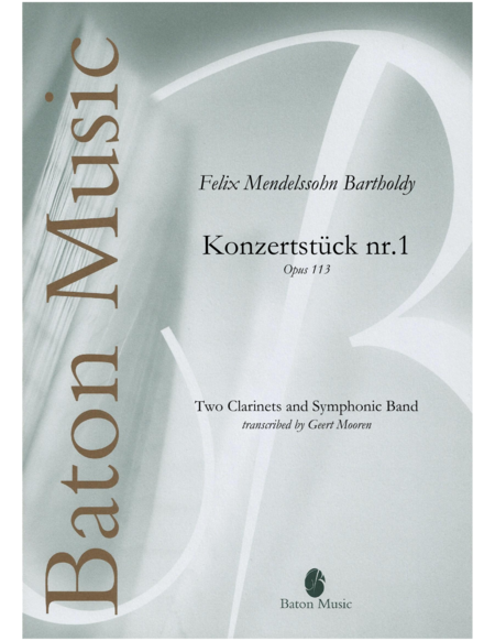Felix Bartholdy Mendelssohn  : Concertpiece nr. 1