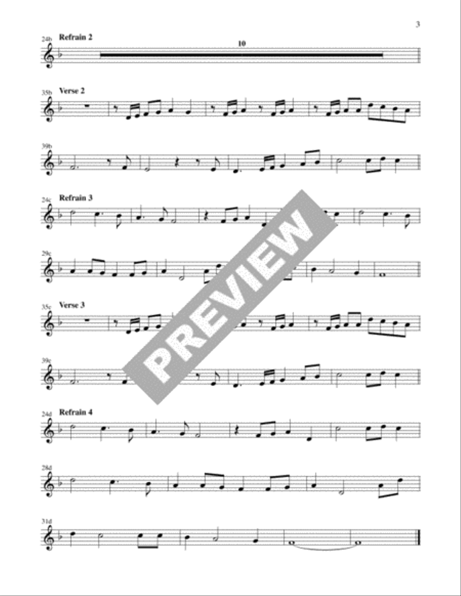 You Have Been Baptized - Instrument edition Cello scores gallery preview page 2