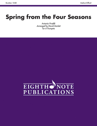 Book cover for Spring from The Four Seasons