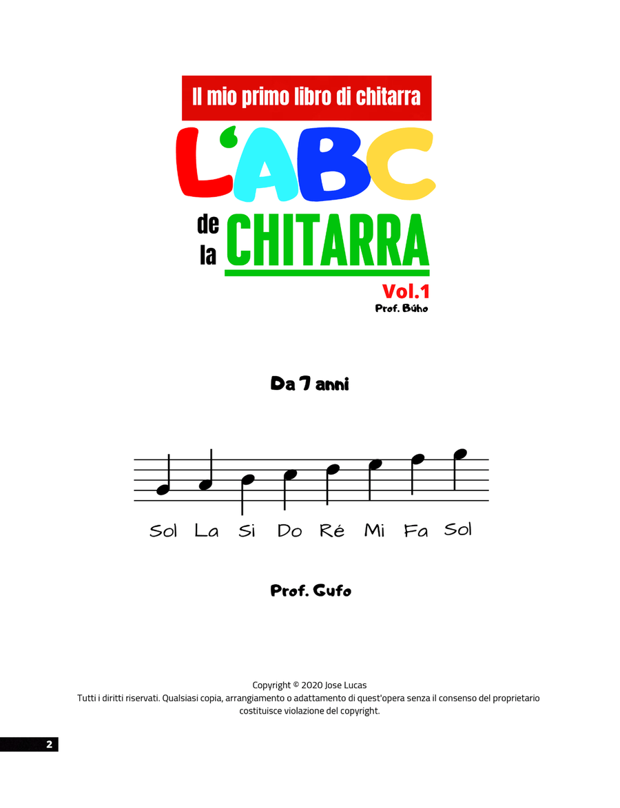L'ABC della Chitarra Vol.1 Piano scores gallery preview page 3