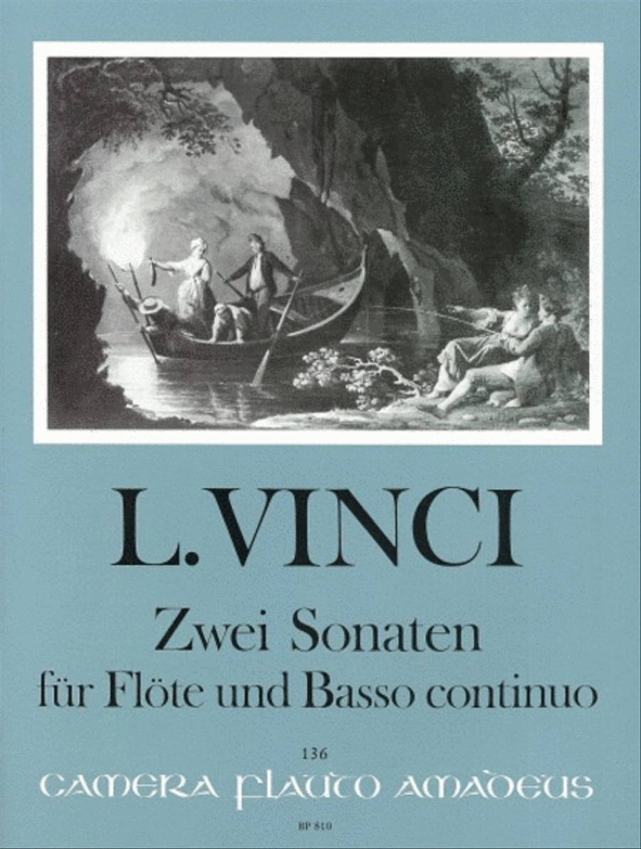 2 Sonatas 2 Sonatas Flute scores gallery preview page 1