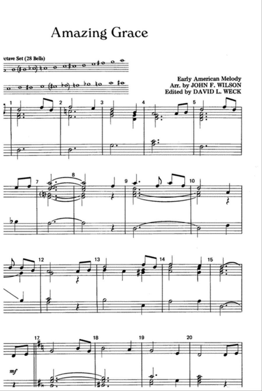 Amazing Grace 3-Octaves scores gallery preview page 5