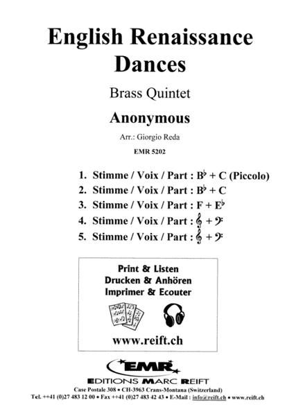 English Renaissance Dances image number null