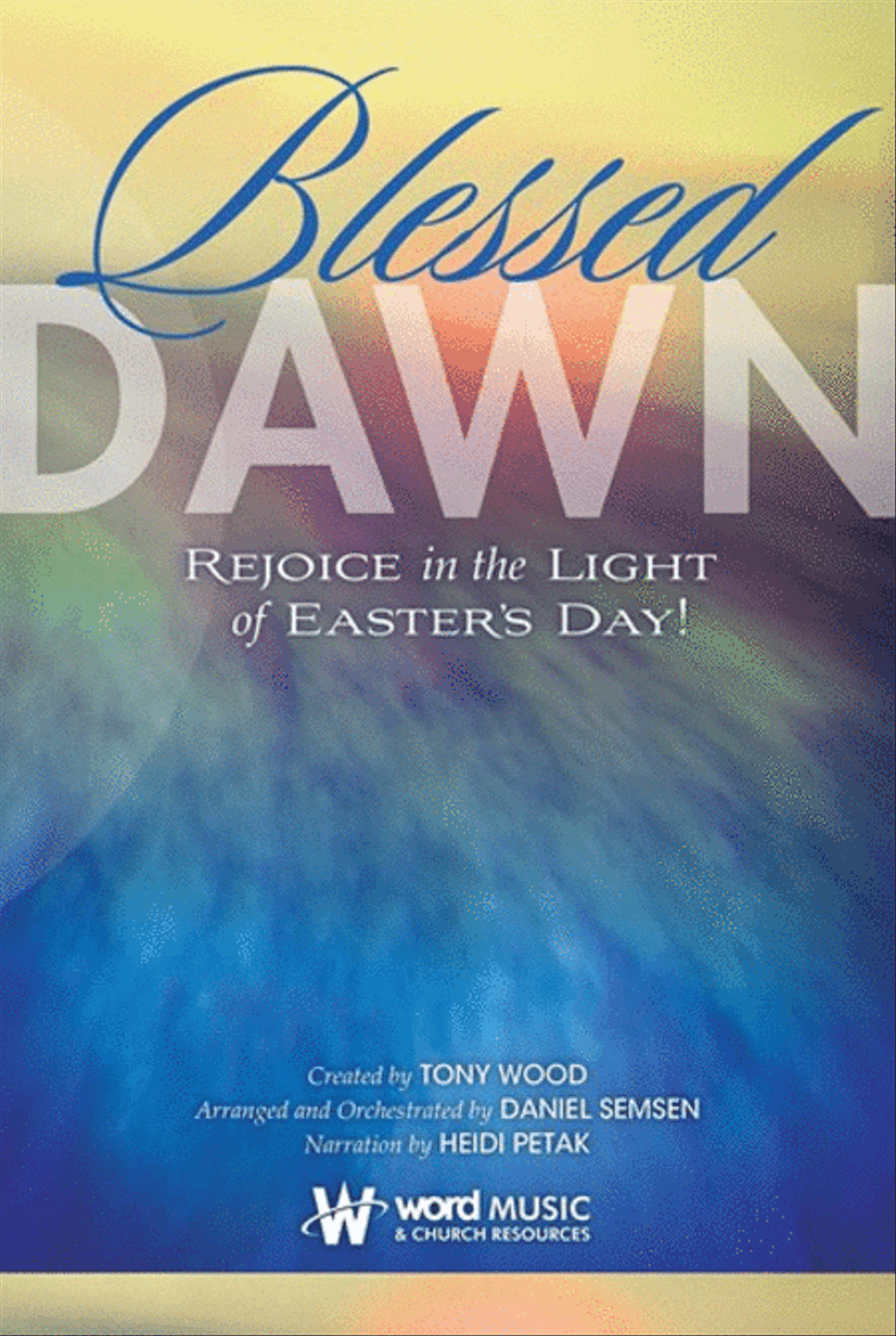 Blessed Dawn - Accompaniment Video 4-Part scores gallery preview page 1