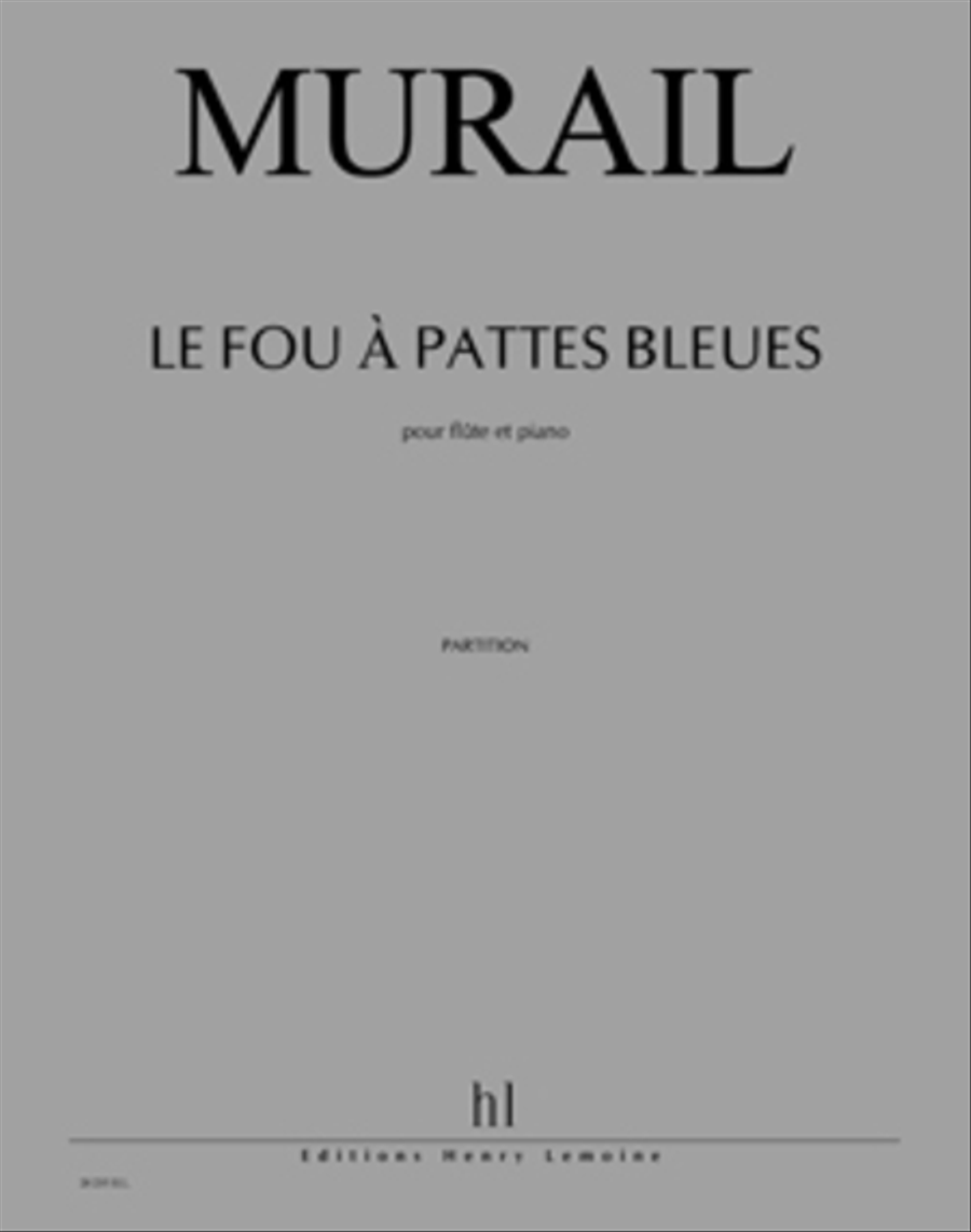 Le Fou A Pattes Bleues Flute scores gallery preview page 1