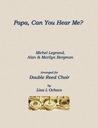 Book cover for Papa, Can You Hear Me?