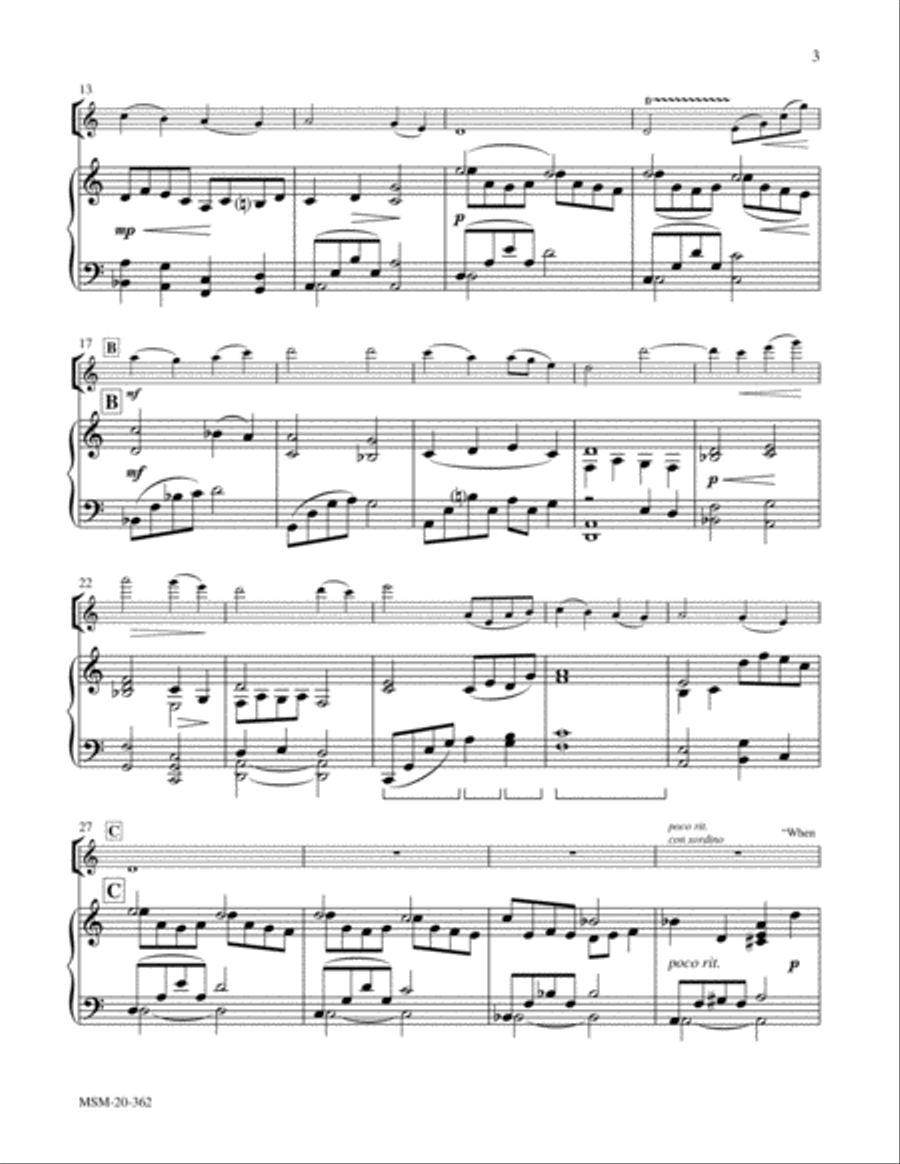 Two Pieces for Violin and Piano Violin Solo scores gallery preview page 3