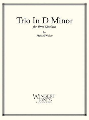 Trio In D Minor