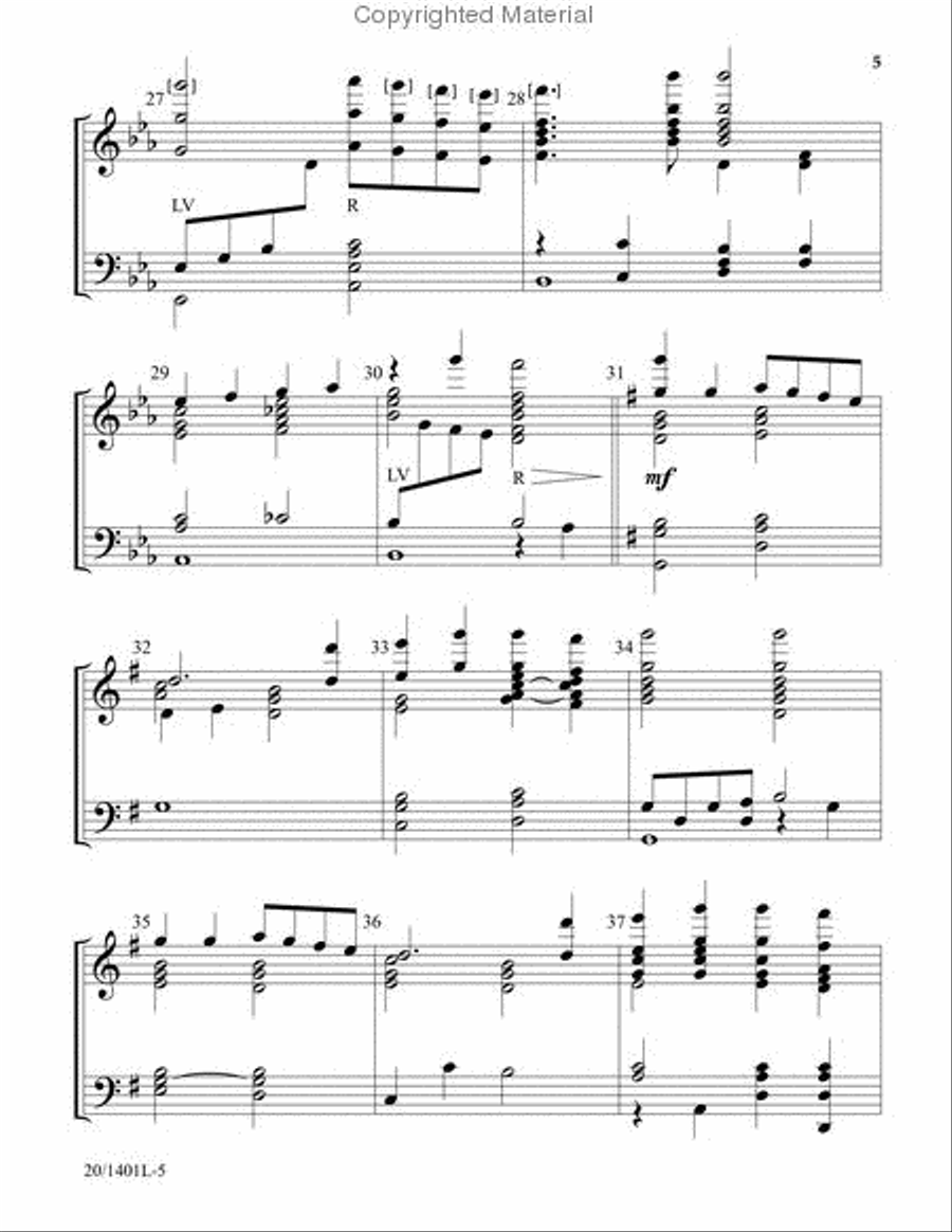 Ding! Dong! Merrily on High 5-Octaves scores gallery preview page 5