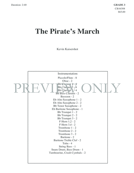 The Pirate's March image number null