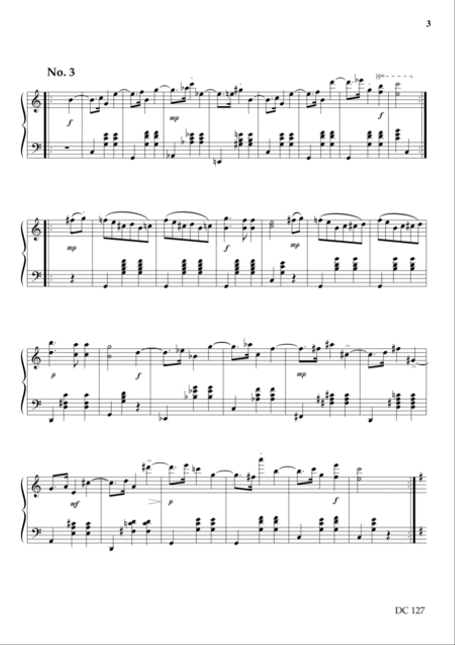 Schubertiana Piano Solo scores gallery preview page 3