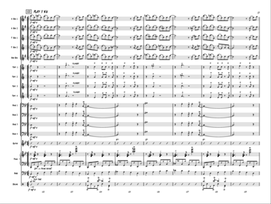 In The Groove In The Groove Jazz Ensemble scores gallery preview page 17