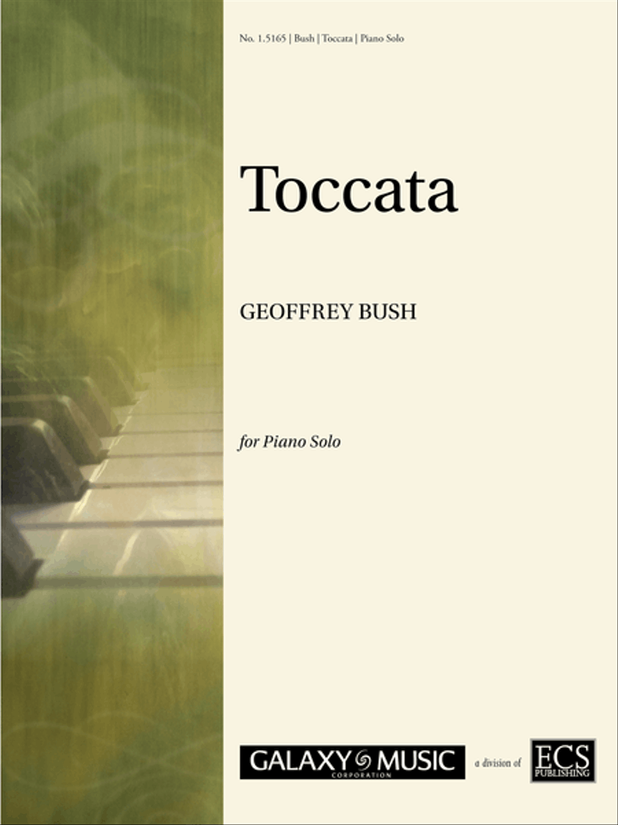 Toccata Piano Solo scores gallery preview page 1