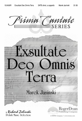 Book cover for Exsultate Deo Omnis Terra