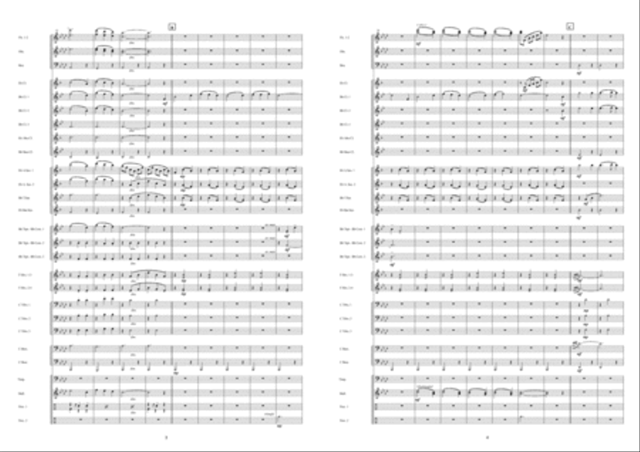 Edith Piaf ! Concert Band scores gallery preview page 3