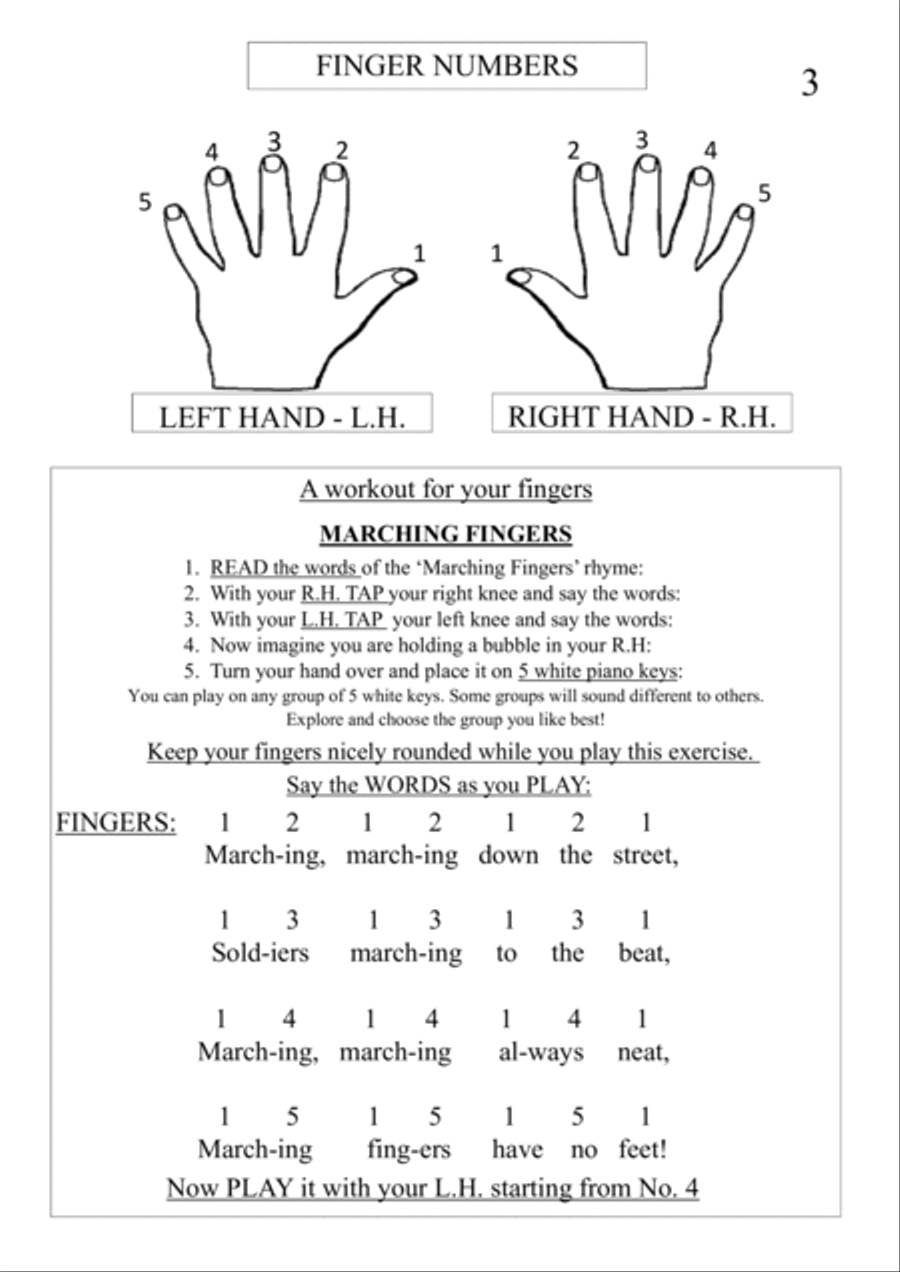 Me & Middle C Book 1 Piano Method scores gallery preview page 3