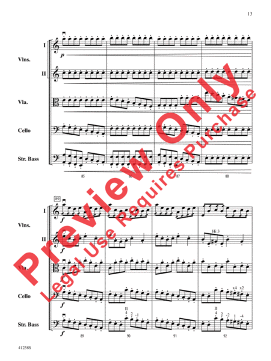 Boreas Boreas String Orchestra scores gallery preview page 14