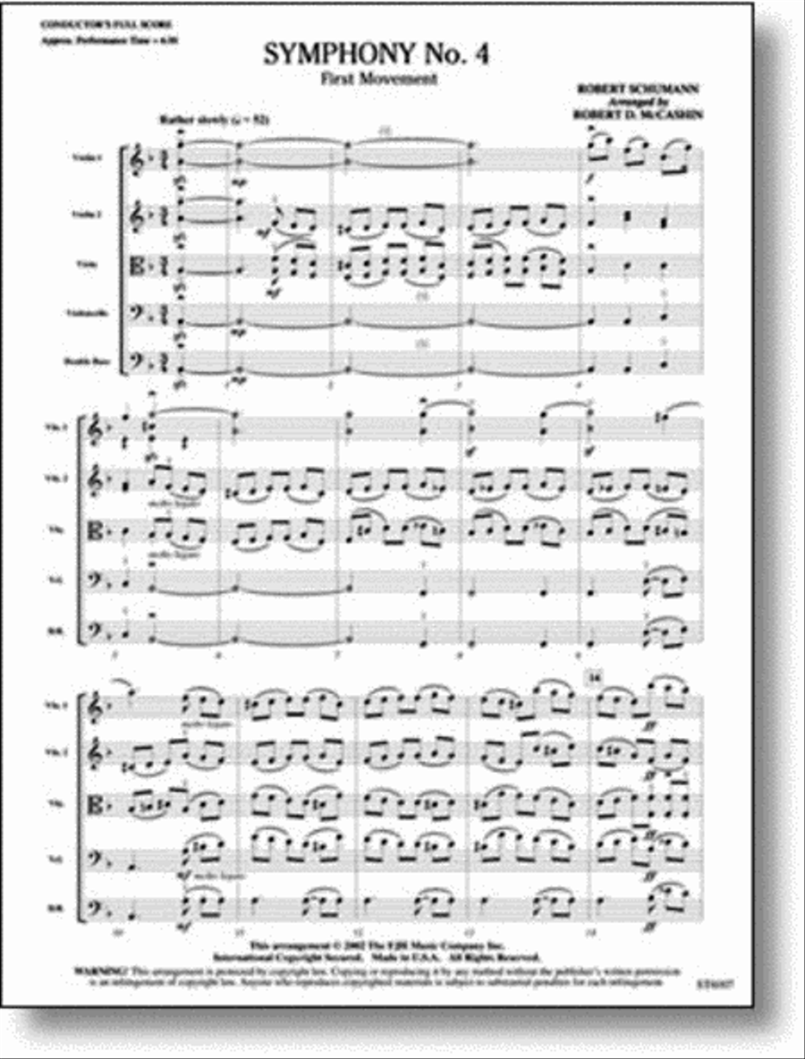 Symphony No. 4 (First Movement)