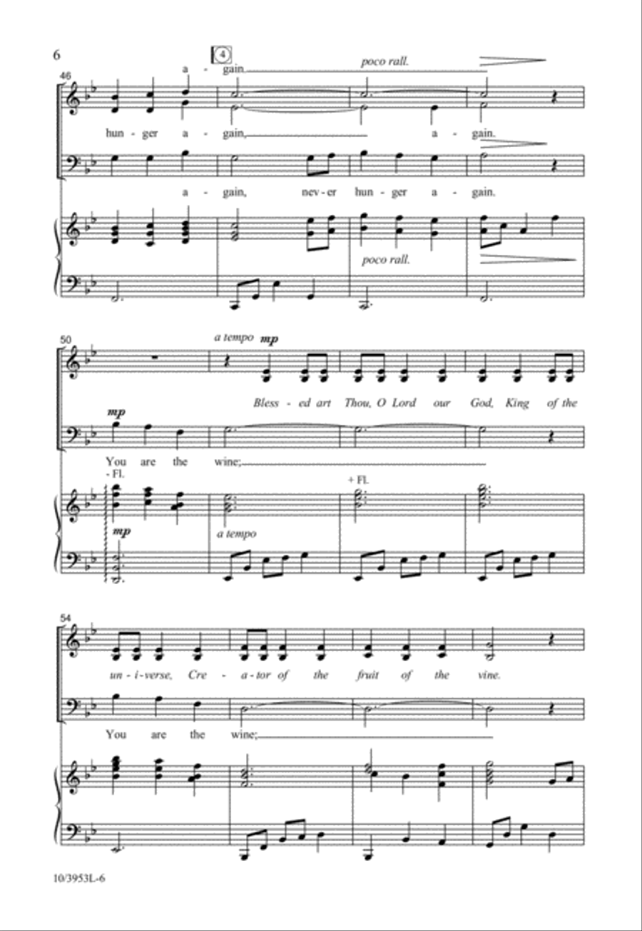 You Are the Bread You Are the Bread 3-Part scores gallery preview page 7