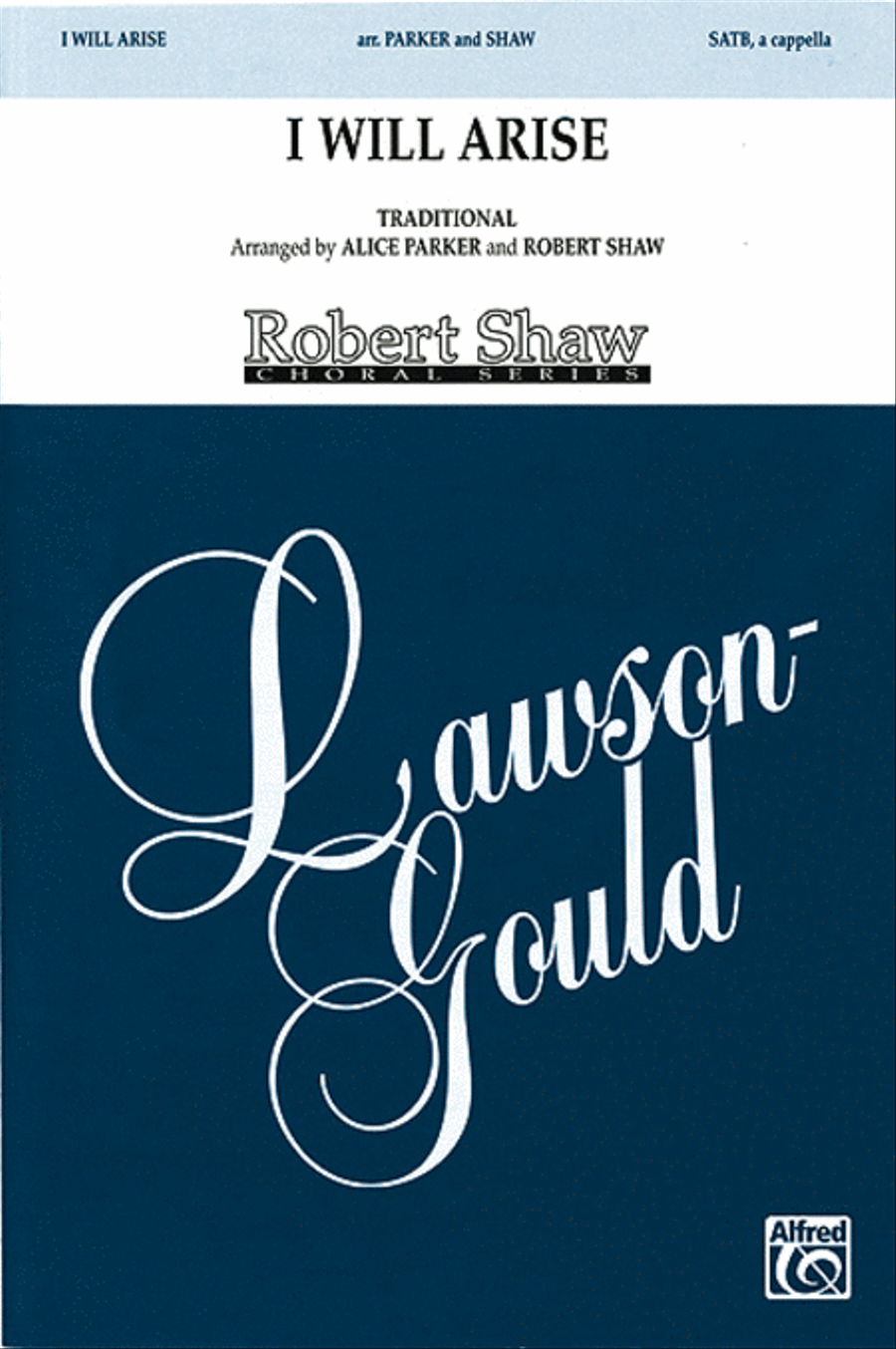 I Will Arise 4-Part scores gallery preview page 1