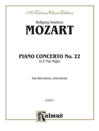 Book cover for Piano Concerto No. 22 in E-flat, K. 482