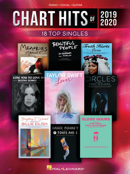 Chart Hits of 2019-2020 Piano/Vocal/Guitar Songbook
