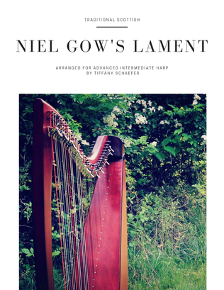 Book cover for Niel Gow's Lament for His Second Wife: Late Intermediate Lever Harp