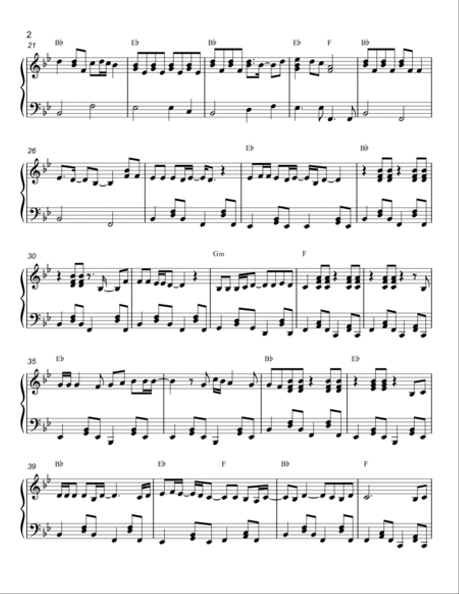 Lights Of Taormina Piano Solo scores gallery preview page 2