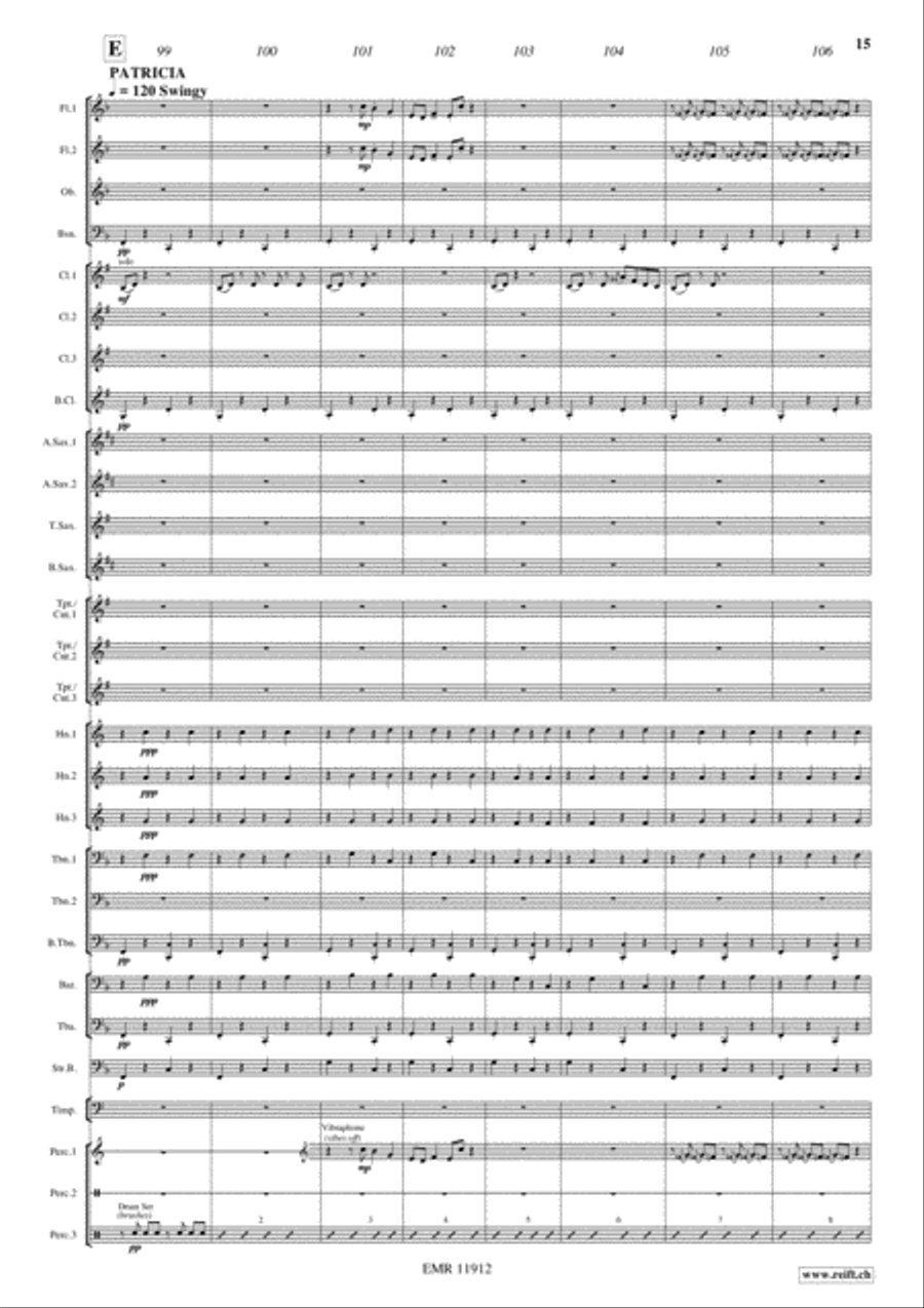 La Dolce Vita Concert Band scores gallery preview page 16