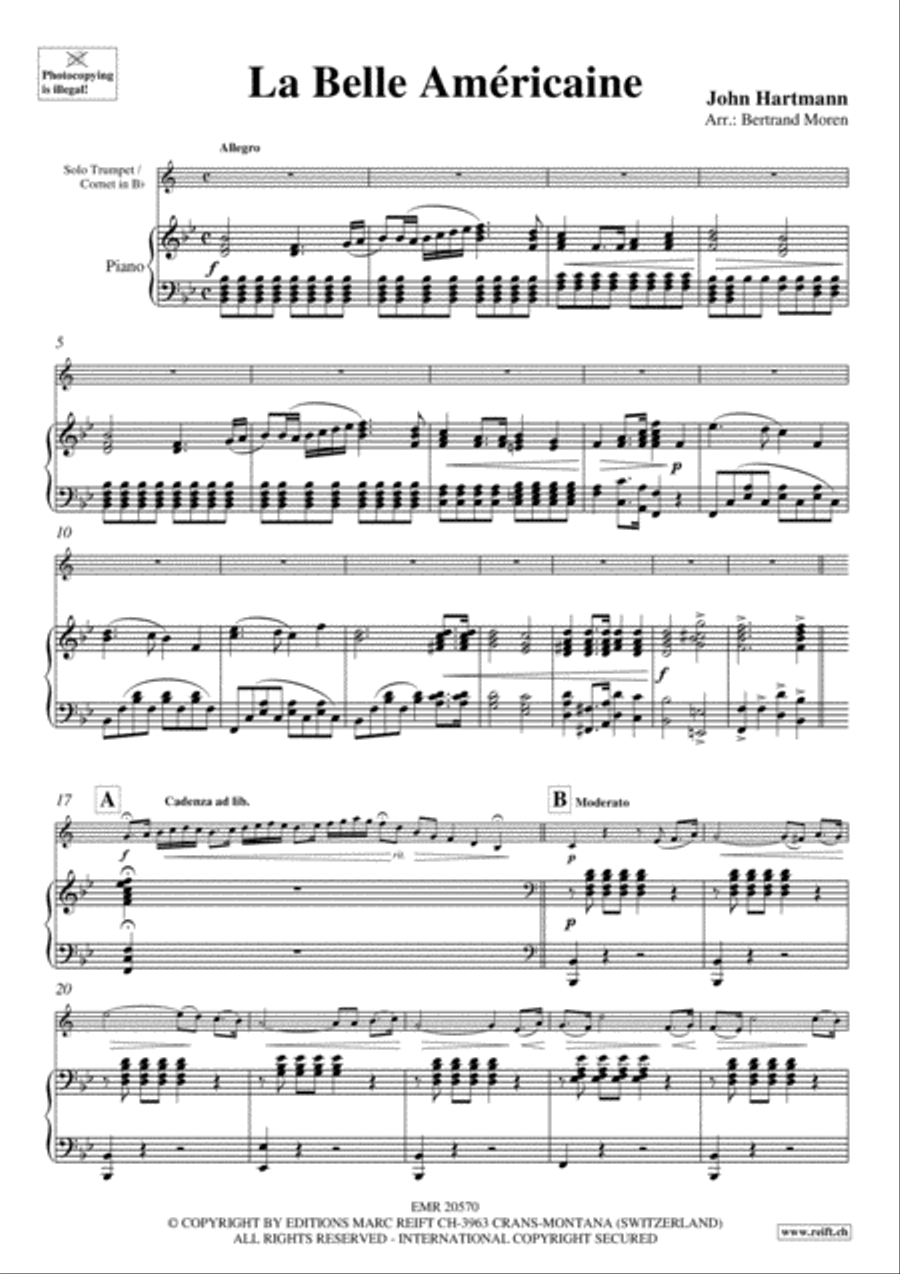 La Belle Americaine Cornet scores gallery preview page 3