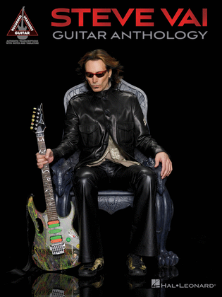 Book cover for Steve Vai – Guitar Anthology