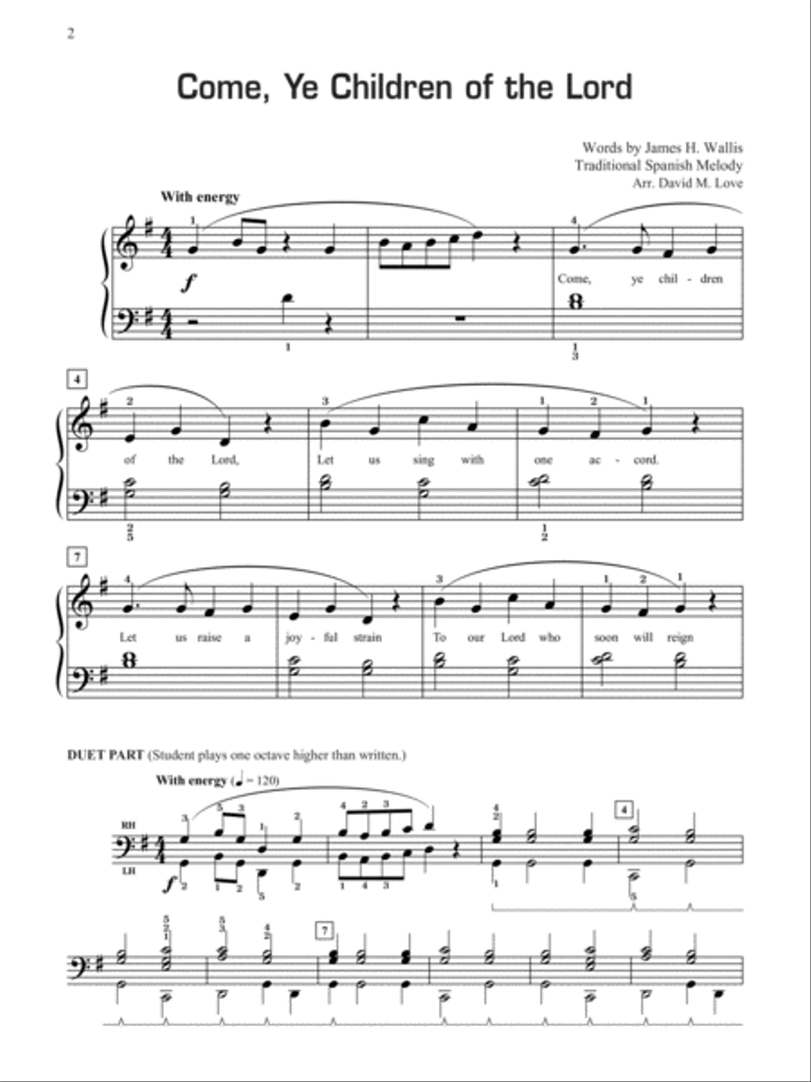 Play Mormon Hymns, Book 2 Easy Piano scores gallery preview page 3