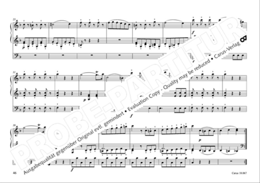 17 Church sonatas Organ Solo scores gallery preview page 47