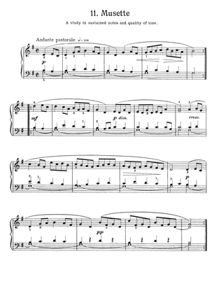 Book cover for Musette In G Major, BWV 808