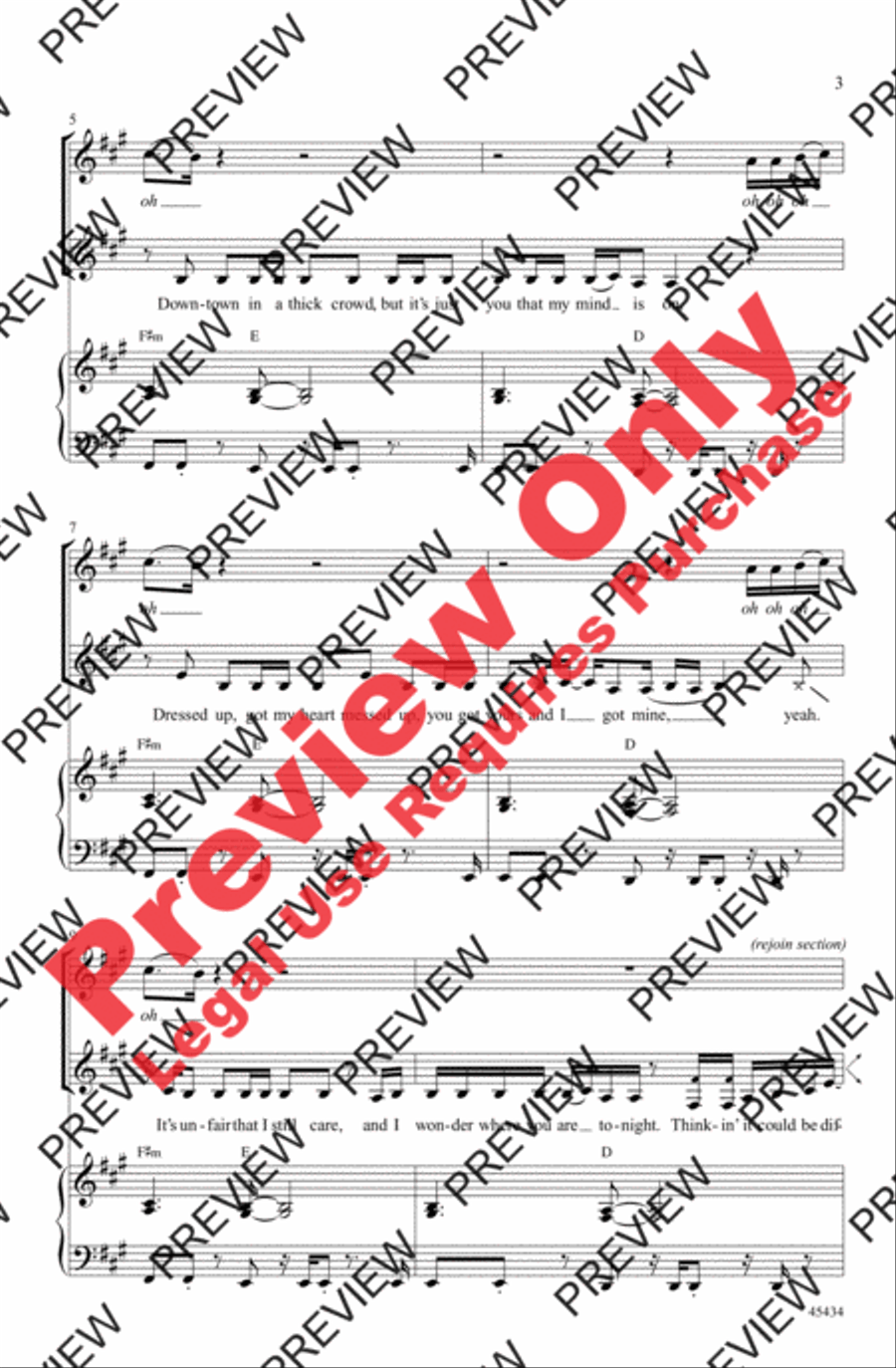 Should've Been Us Women's Choir scores gallery preview page 3