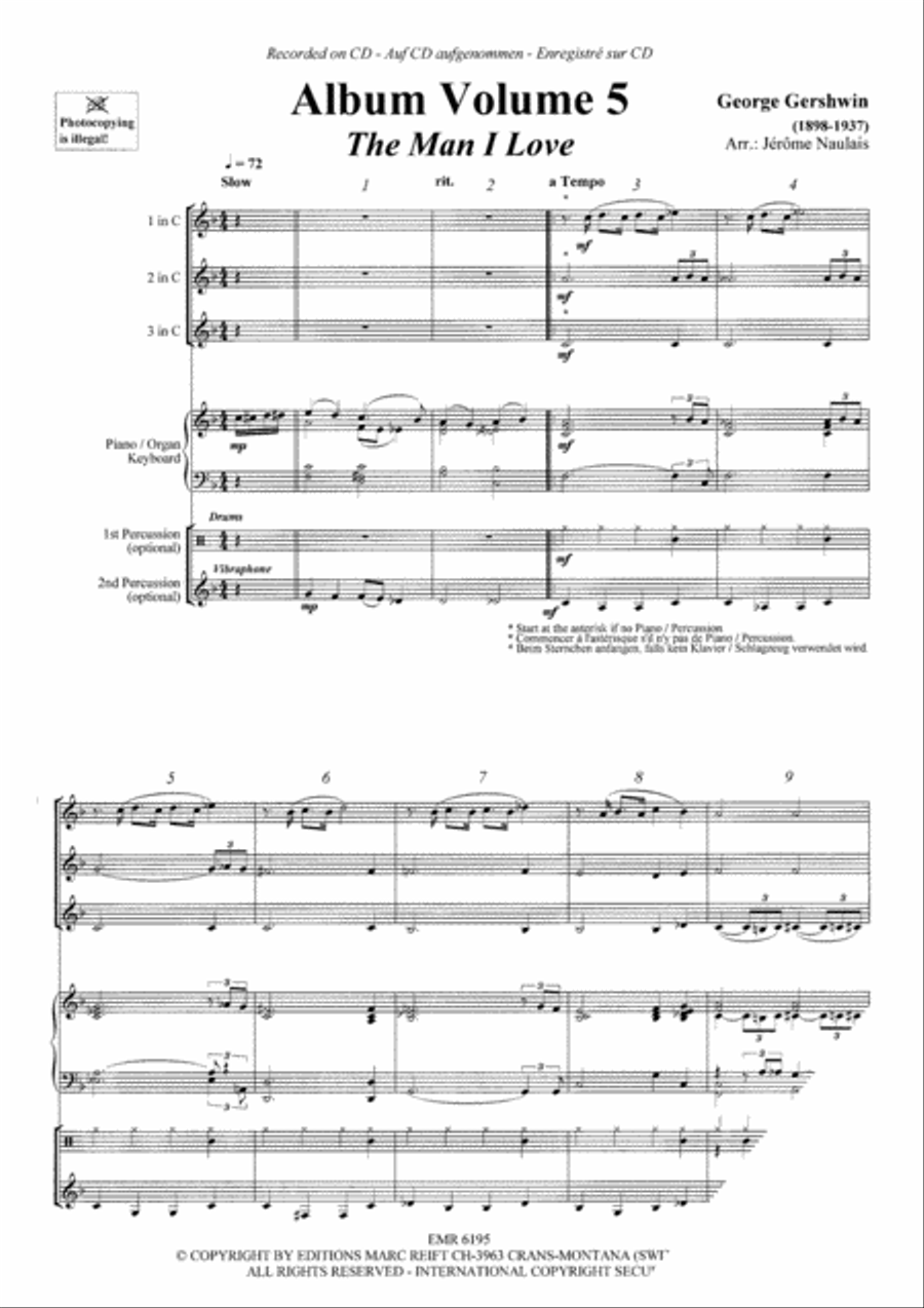 Album Volume 5 Trumpet Trio scores gallery preview page 11
