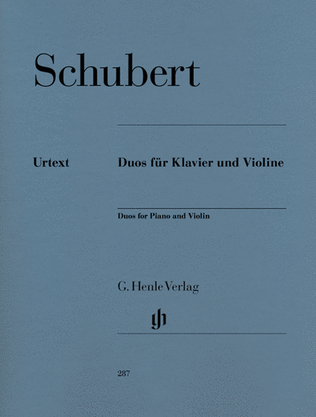 Book cover for Duos for Piano and Violin