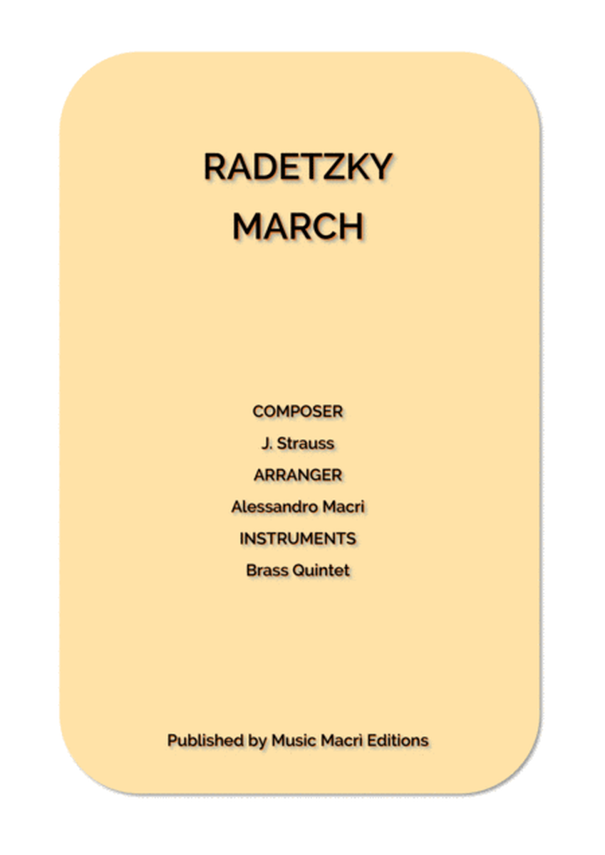 RADETZKY MARCH by J. Strauss image number null