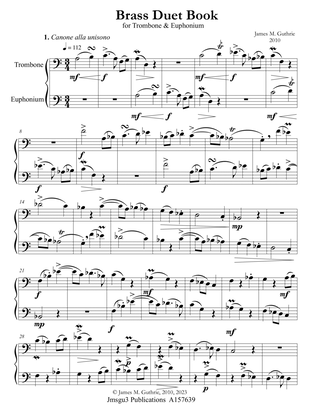 Guthrie: Brass Duet Book for Trombone & Euphonium