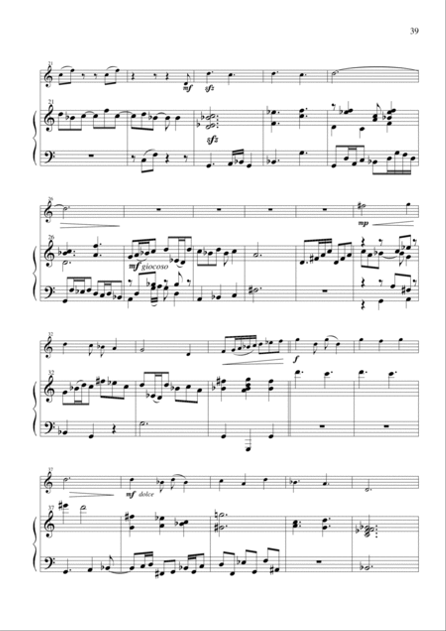 Dos Danzas Peruanas Piano scores gallery preview page 3