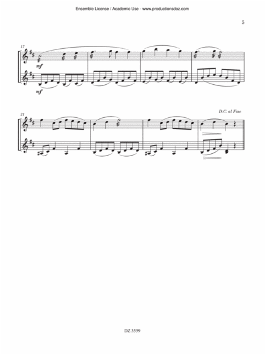 25 Duos Mandolin scores gallery preview page 5