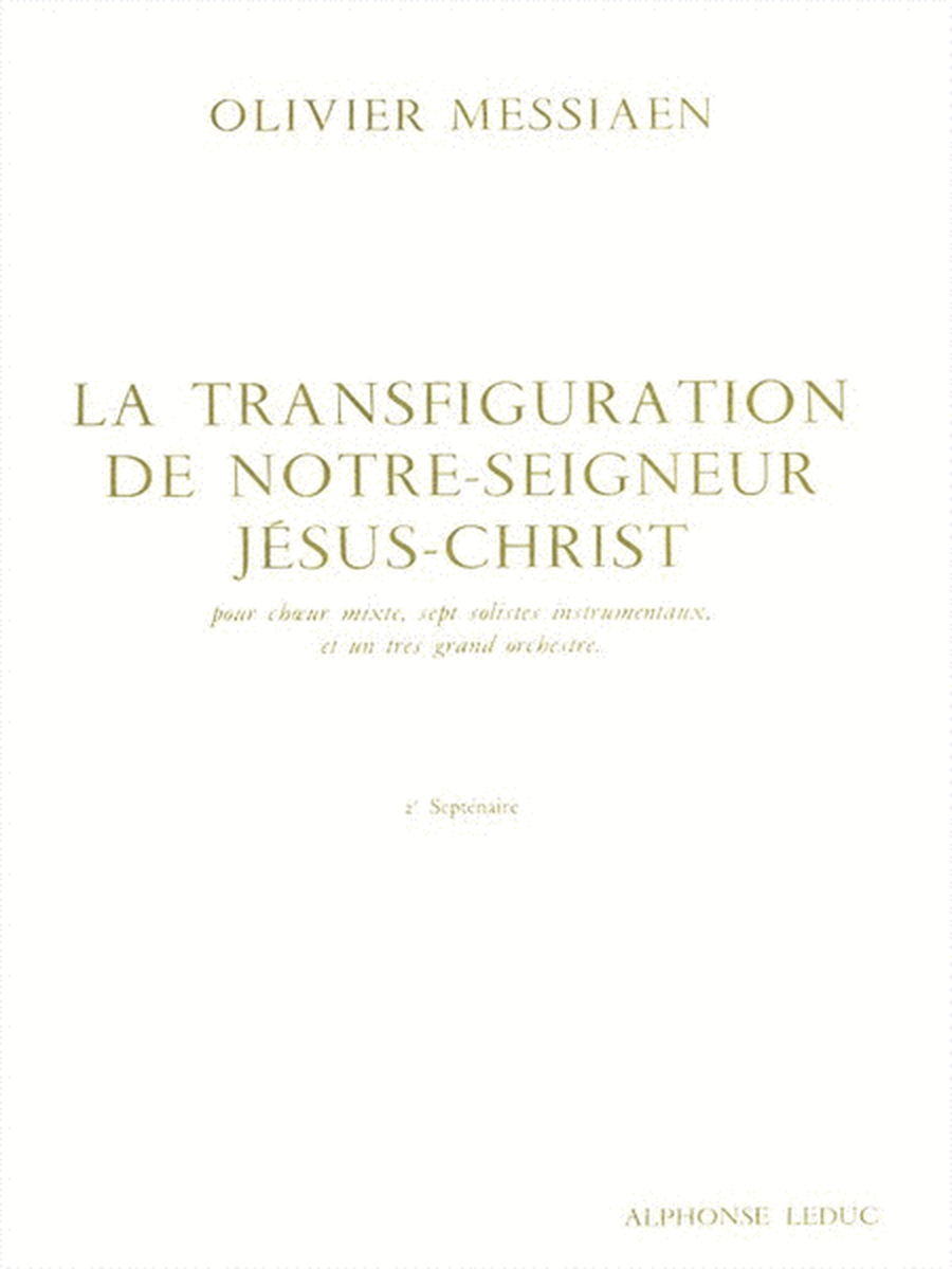 La Transfiguration De Notre-seigneur Jesus-christ Vol..2