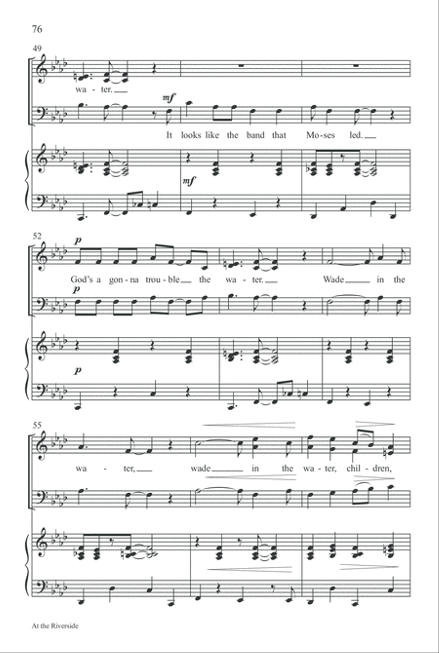 Easy Anthems, Vol. 5 Easy Anthems, Vol. 5 3-Part scores gallery preview page 79
