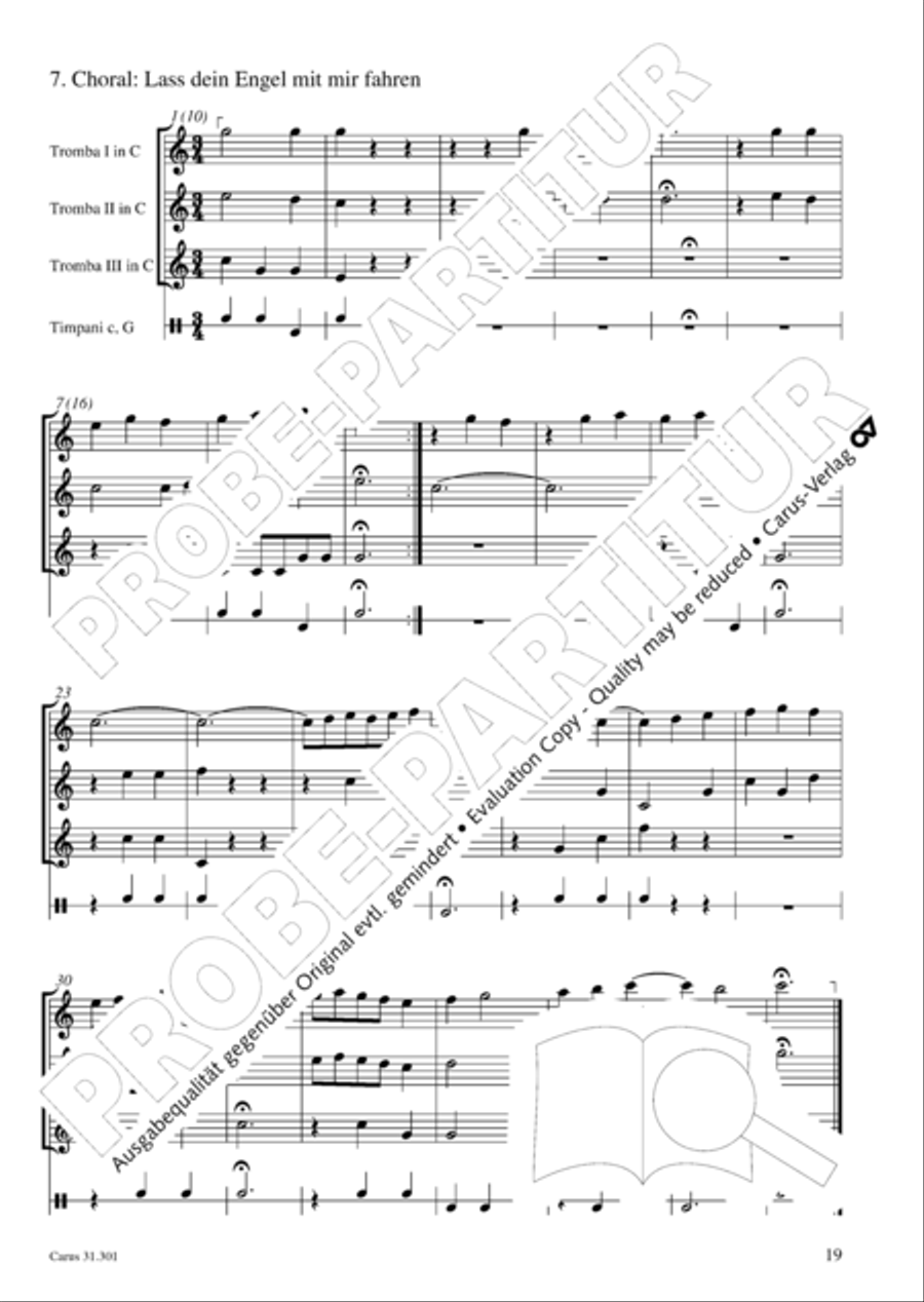 Bach for Brass 1: Cantatas I Voice scores gallery preview page 28