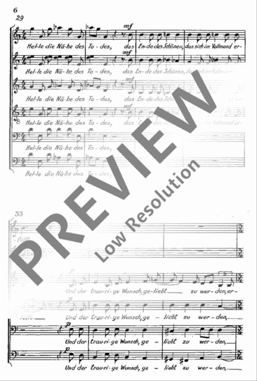 Südamerikanische Gesänge Mixed Choir scores gallery preview page 7