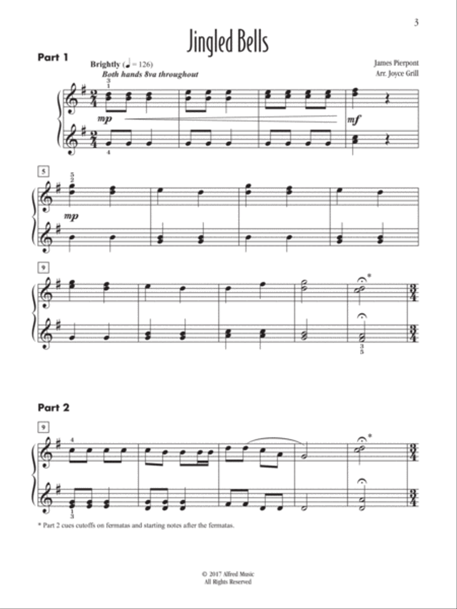 Jingled Bells Jingled Bells Small Ensemble scores gallery preview page 3