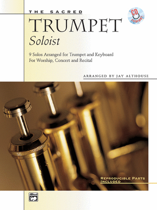 Book cover for The Sacred Trumpet Soloist